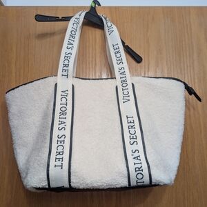 Victoria's Secret Cream White Tote Bag